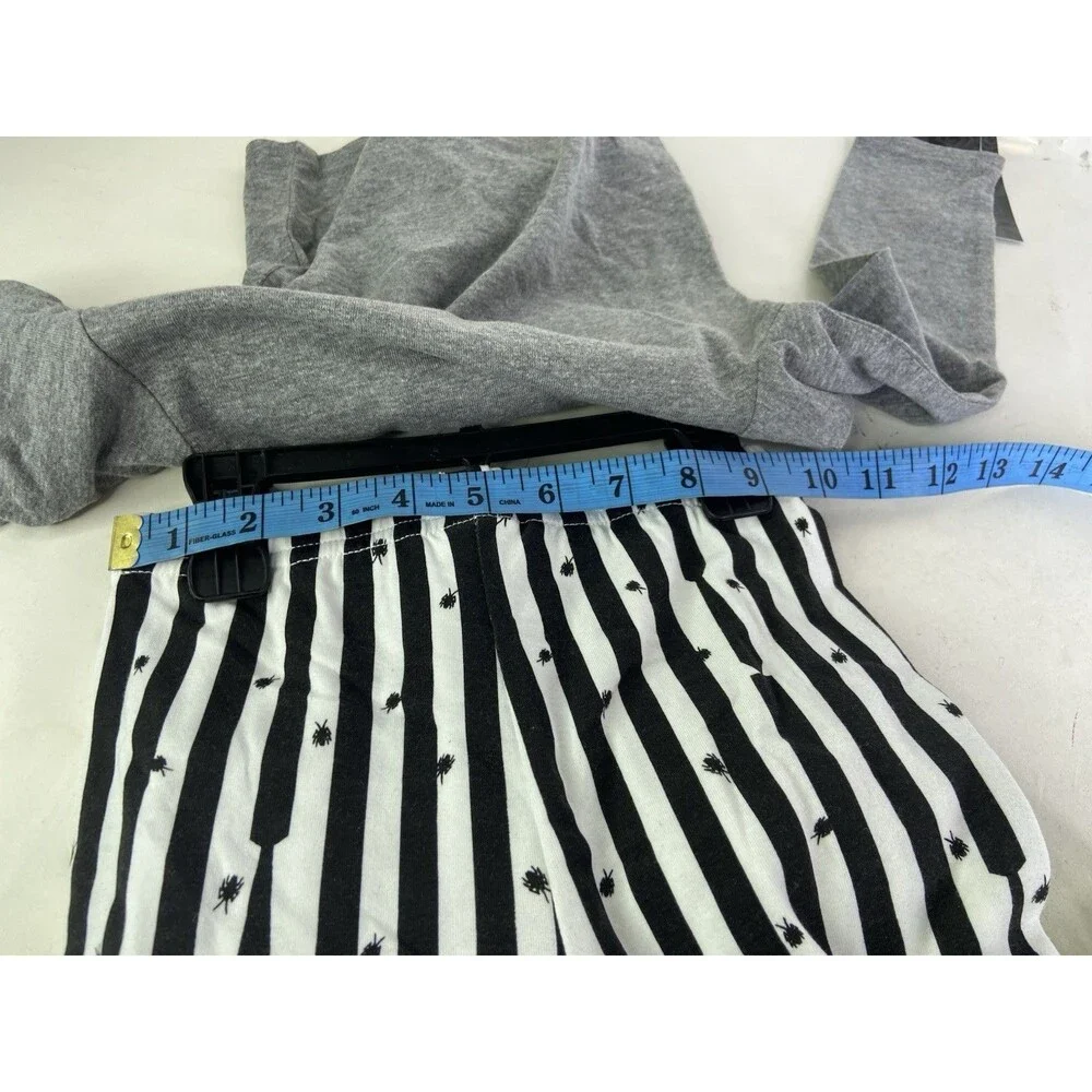 Beetlejuice 4T Toddler Girls 3 Piece Shirt Tutu Skirt Flared Pants Set Outfit